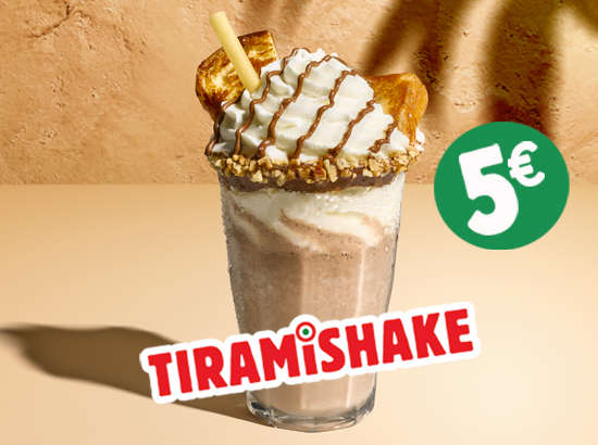Découvrez le nouveau Tiramishake pendant La Dingueria chez Del Arte Découvrez le nouveau Tiramishake pendant La Dingueria chez Del Arte