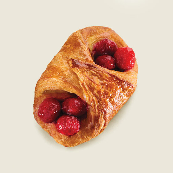 CROISSANT GOURMAND AUX FRAMBOISES