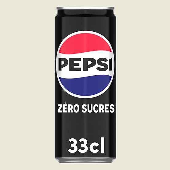 Pepsi zéro sucres 33 cl