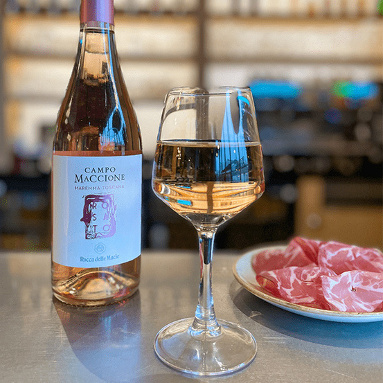Verre de Maremma Toscana - Toscane (rosé)