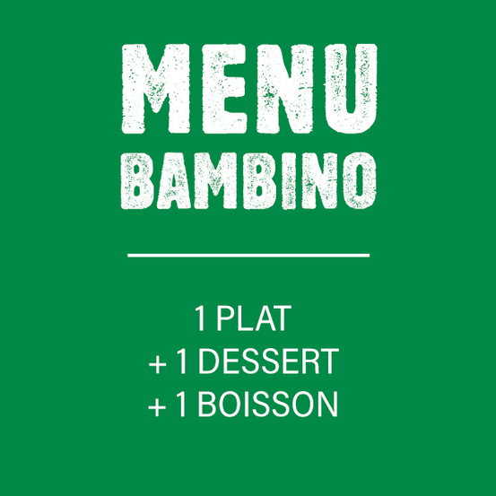 Menu Bambino