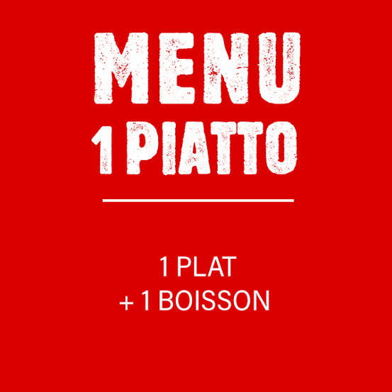 Menu 1 piatto