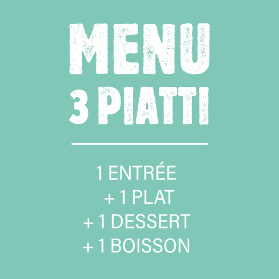 Menu 3 piatti