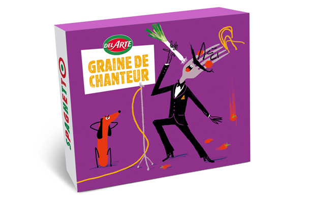 La boîte surprise Graine de Chanteur dans le menu enfant Del Arte La boîte surprise Graine de Chanteur dans le menu enfant Del Arte