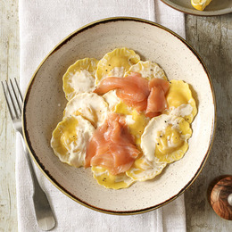 Girasoli al salmone Girasoli al salmone