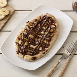 Pizza au Nutella ® avec banane Pizza au Nutella ® avec banane