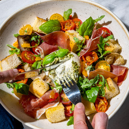 Burrata e Parma Burrata e Parma