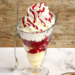 Coupe framboise melba Coupe framboise melba